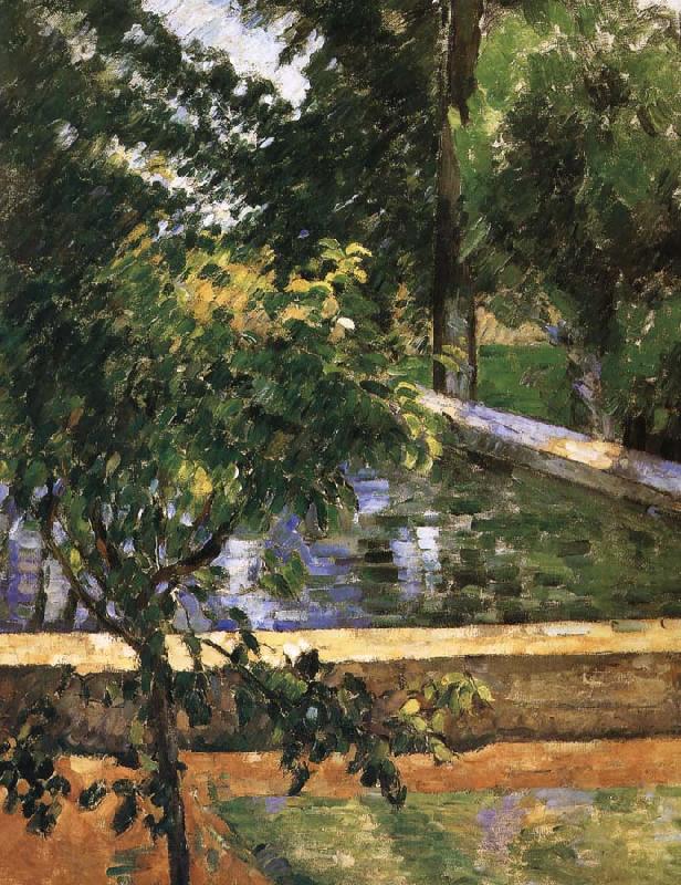 Paul Cezanne pool Spain oil painting art